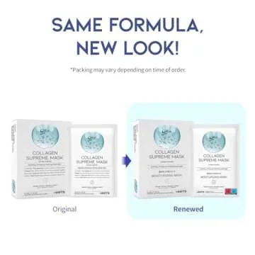 #OOTD Collagen Hydrating Sheet Masks for Face - Vegan Anti-Aging Korean Skincare