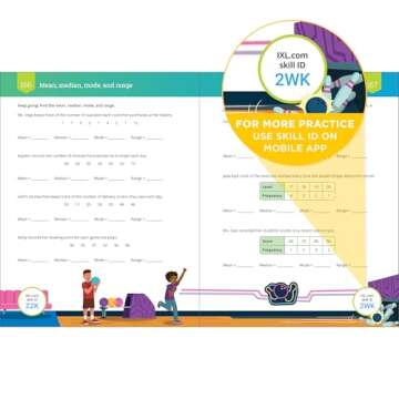 IXL The Ultimate 6th Grade Math Workbooks for Kids