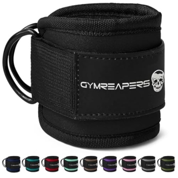 Gymreapers Ankle Straps for Cable Machines and Glute Workouts