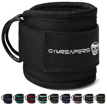 Gymreapers Ankle Straps for Cable Machines and Glute Workouts