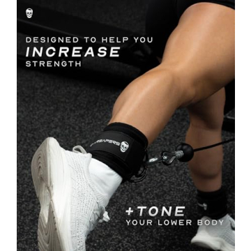 Gymreapers Ankle Straps for Cable Machines and Glute Workouts