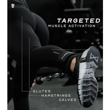 Gymreapers Ankle Straps for Cable Machines and Glute Workouts