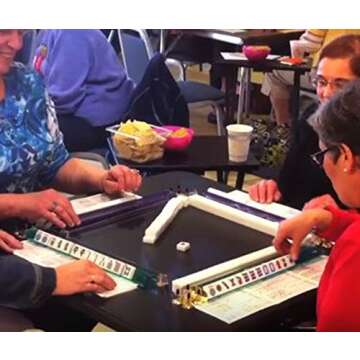 Complete American Mahjong Set with Aluminum Case