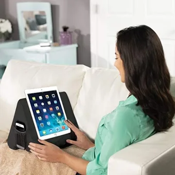 Ontel Pillow Pad Ultra Multi-Angle Tablet Stand for Comfortable Use