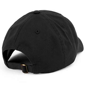 Oversize Cotton Dad Hat for Big Heads - Trendy Apparel
