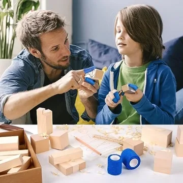 25 PCS Whittling Wood Blocks Carving Kit for All Ages