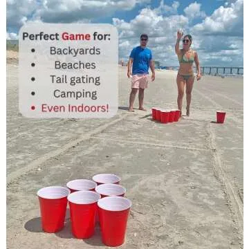 Jumbo Pong Giant Yard Games for Outdoor Fun and Parties