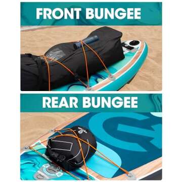 CETANA 11'6" Extra Wide Inflatable Paddle Board for Everyone