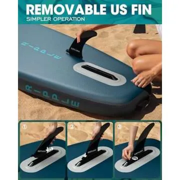 CETANA 11'6" Extra Wide Inflatable Paddle Board for Everyone