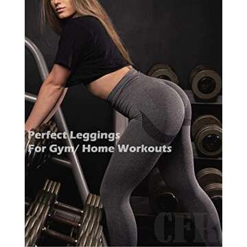 CFR Women's High Waist Leggings for Workout Confidence