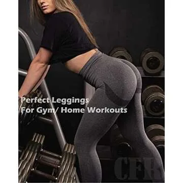 CFR Women's High Waist Leggings for Workout Confidence