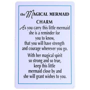 Magical Mermaid Wish Charm with Story Card by Ganz