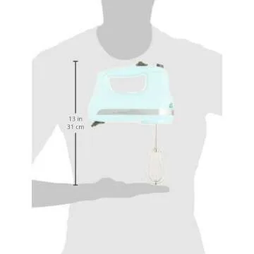 KitchenAid 5-Speed Hand Mixer in Ice Blue