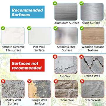 MORCART 12"x12" Peel and Stick Hexagon Tile Backsplash