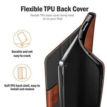 Antbox iPad Pro & Air Case with Pencil Holder | Smart Cover