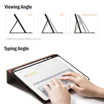 Antbox iPad Pro & Air Case with Pencil Holder | Smart Cover