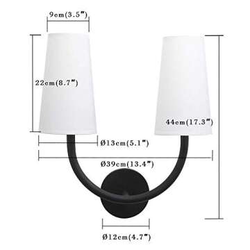 Elegant Yosoan Indoor Night Wall Sconce Fixture