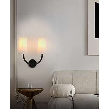 Elegant Yosoan Indoor Night Wall Sconce Fixture