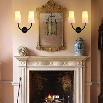 Elegant Yosoan Indoor Night Wall Sconce Fixture