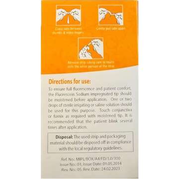 KASHSURG 300 Fluoro Touch Strips for Precise Dosing