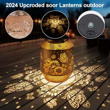 Solar Lanterns for Garden Decor Eco-Friendly Gift Idea