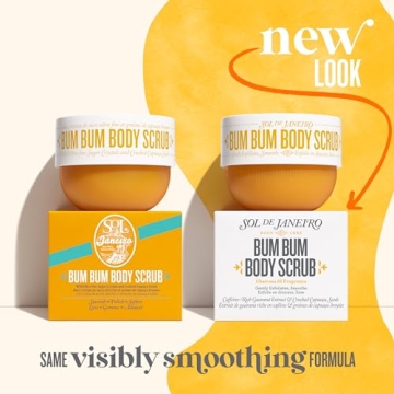 Luxury Sol de Janeiro Bum Bum Body Scrub for Radiant Skin