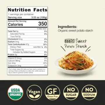 Chung Jung One O'Food Organic Glass Noodles - Gluten-Free