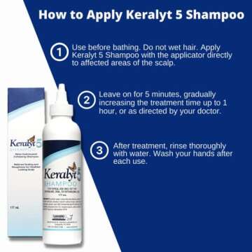 Keralyt 5 Anti-Dandruff Shampoo - Maximum Relief Formula