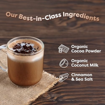 Keto Hot Chocolate – Dairy-Free & Sugar-Free Cocoa Mix