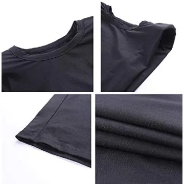 Stylish Women’s Cotton Padded Shoulder Sleeveless Tee