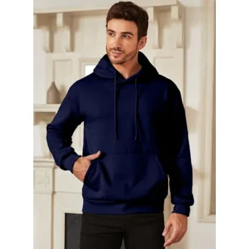 JMIERR Men's Hooded Cotton Sweatshirt - 2024
