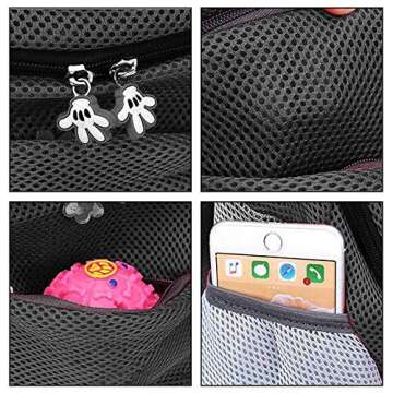 BEIKOTT Cat Backpack Carriers, Dog Cat Front Carrier Backpack for Large Cats/Dogs/Puppy/Teddy/Bunny, Ventilate Head Out Design Pet Backpack for Travel, Hiking, Outdoor(Black)