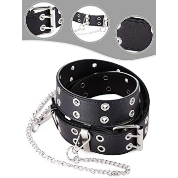 SATINIOR Double Grommet Belts for Stylish Versatility