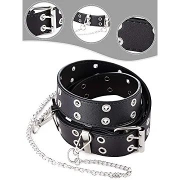 SATINIOR Double Grommet Belts for Stylish Versatility