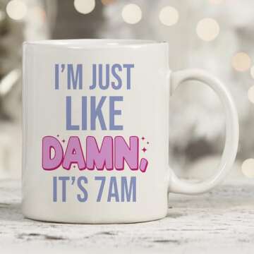 MyCozyCups Funny Music Lover Coffee Mug - 11oz