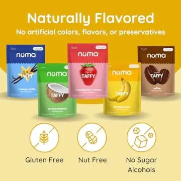 Numa Healthy Chewy Candy Variety Pack - Low Sugar Delight