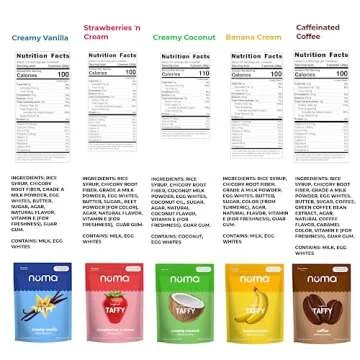 Numa Healthy Chewy Candy Variety Pack - Low Sugar Delight