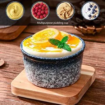 Artcome 6Pcs Ceramic Ramekin Set for Baking & Serving