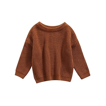 Cozy Infant Toddler Knit Sweater - Stylish and Durable