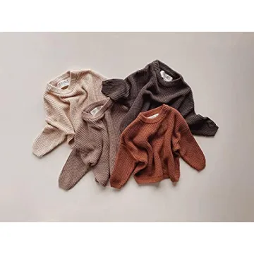 Cozy Infant Toddler Knit Sweater - Stylish and Durable