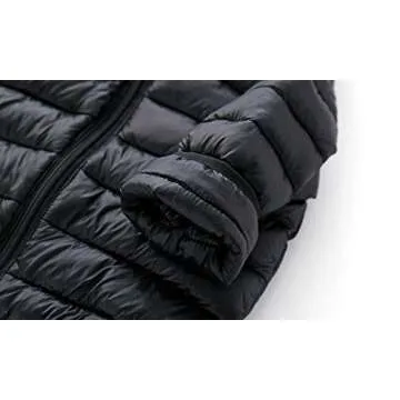CECORC Winter Coats for Kids with Hoods Light Puffer Jacket for Girls, Boys | Baby, Infants, Toddlers, 4T,Black