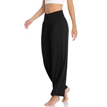 TARSE Women’s Wide Leg Pants - Stylish & Comfortable