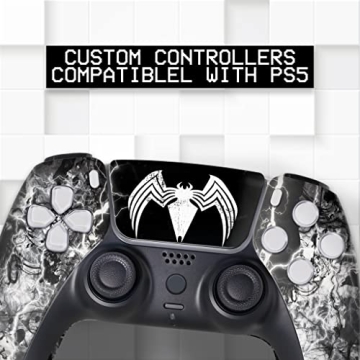 Personalized BCB Custom PS5 Controller with Hydro-dip Printing