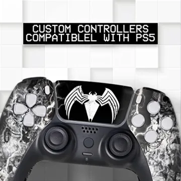 Personalized BCB Custom PS5 Controller with Hydro-dip Printing