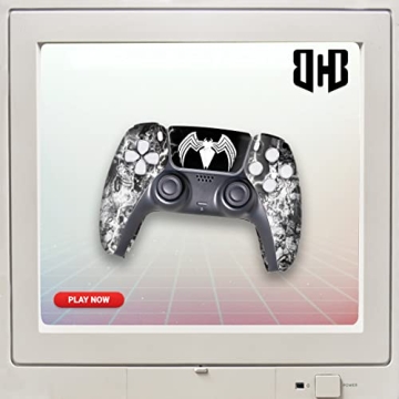 Personalized BCB Custom PS5 Controller with Hydro-dip Printing