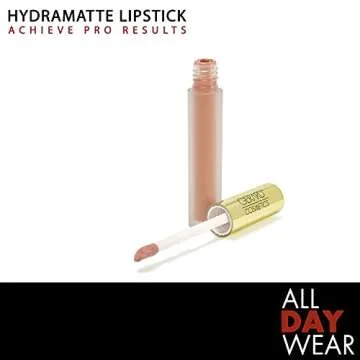 Gerard Cosmetics HydraMatte Liquid Lipstick Aphrodite - Long-Lasting Peachy Nude Lipstick with Matte...