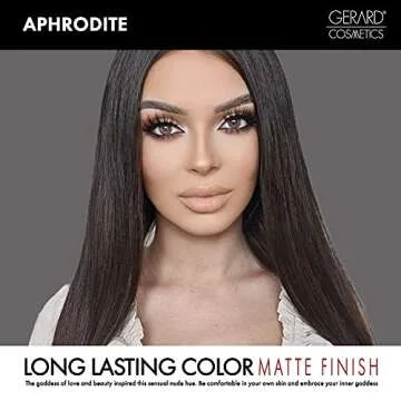HydraMatte Liquid Lipstick Aphrodite | Long Lasting Peachy Nude