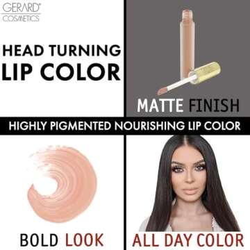 HydraMatte Liquid Lipstick Aphrodite | Long Lasting Peachy Nude