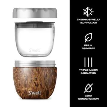 S'well Eats 21.5oz Food Bowls - Stylish & Eco-Friendly