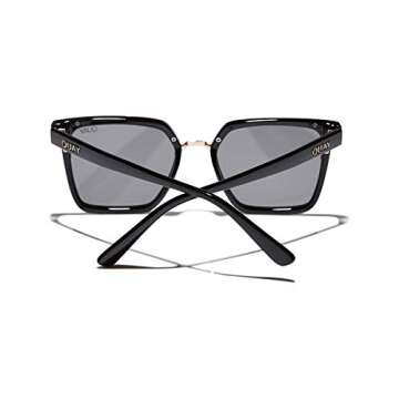 QUAY AUSTRALIA Upgrade #QuayXJaclynHill Black/Gold Smoke One Size